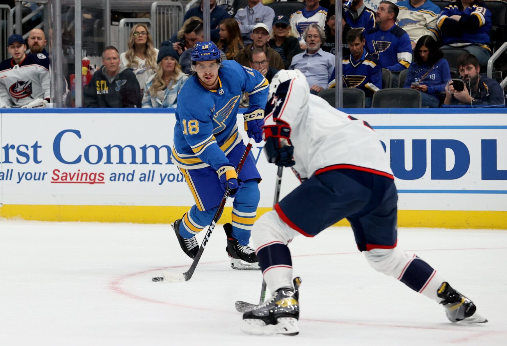Columbus Blue Jackets vs St. Louis Blues